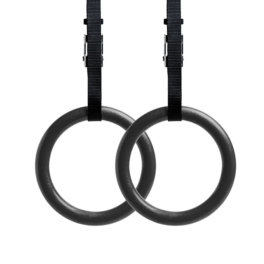 Gymnastic Ring Wood - Fitness Training Gymnastic Rings Wooden Gym