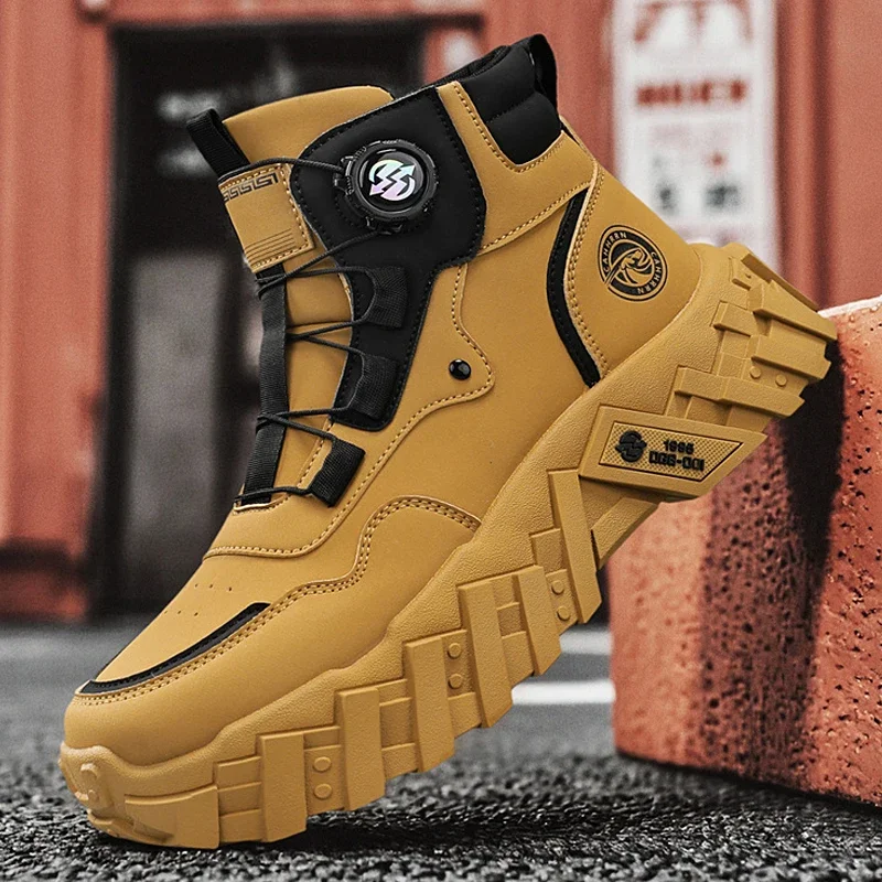 Crossfit Training - Men Outdoor Hiking ShoesCombat Tactical Boots