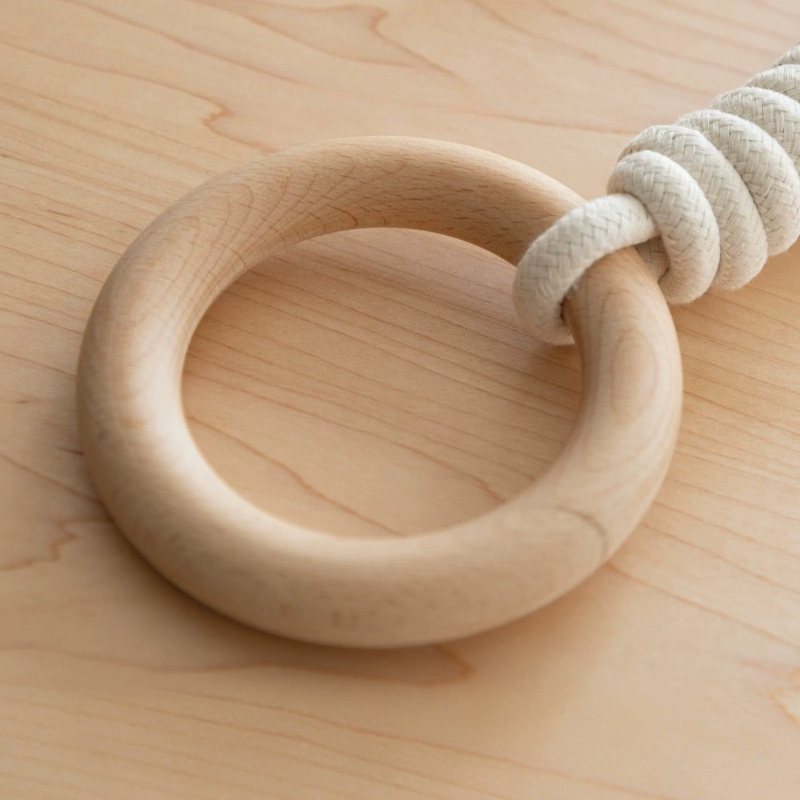 Bed hanging rings, solid wood  - đánh giá và giá Gymnastic Ring Wood