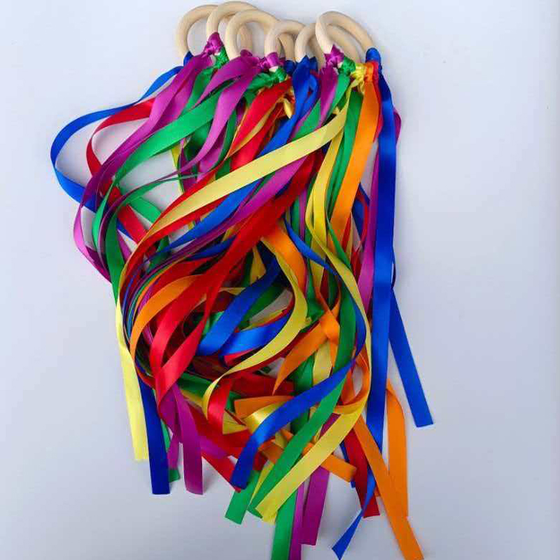 Rainbow Hand Kites Wands Monte - đánh giá và giá Gymnastic Ring Wood
