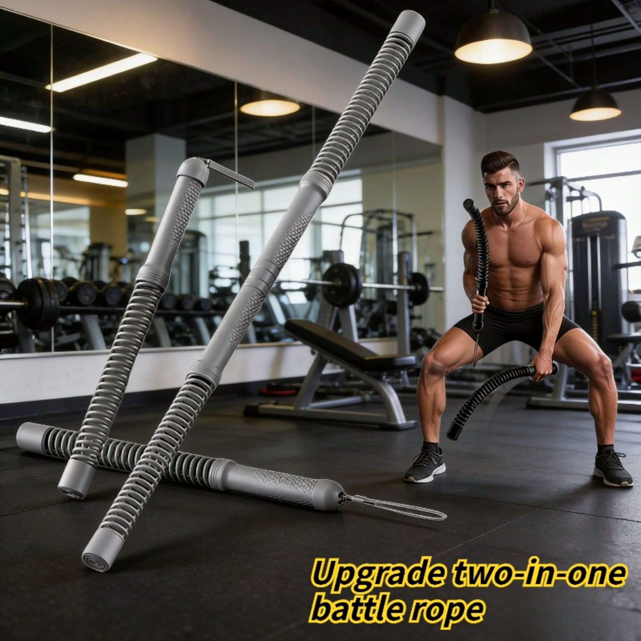 2-in-1 Upgraded Cordless Battl - đánh giá và giá Crossfit Gym